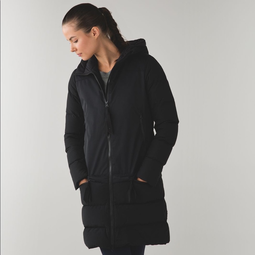Cold as fluff parka